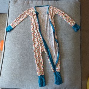 Little Sleepies Zippy in Primary Rainbow